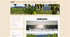 Desktop Screenshot of kuckuckshof.de